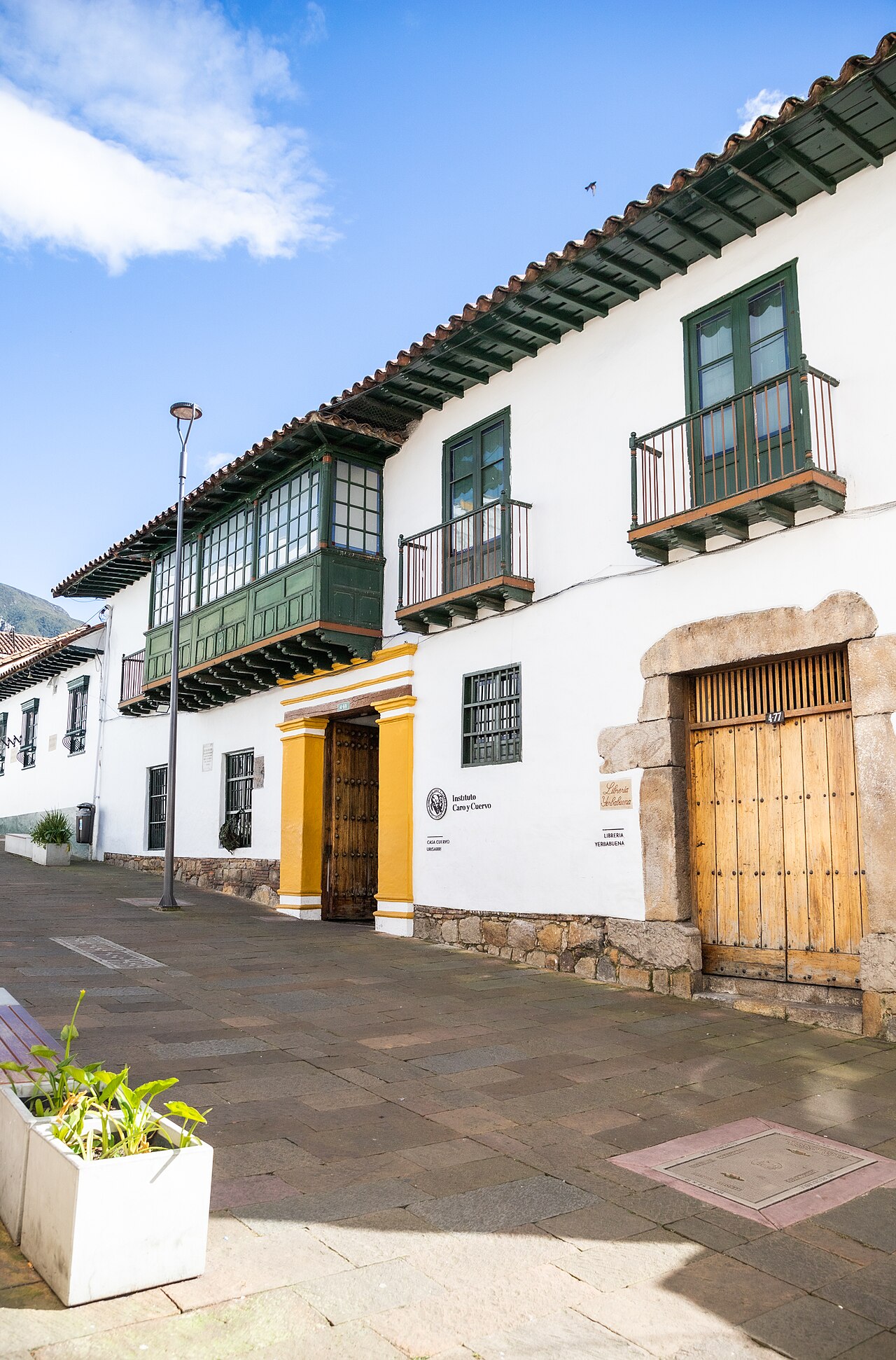 Casa Cuervo Urisarri, the colonial headquarters of the Instituto Caro y Cuervo in Bogotá